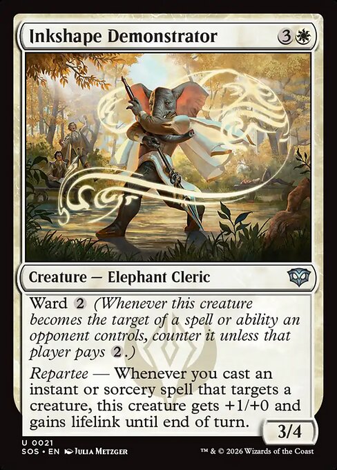 Inkshape Demonstrator (Foil) - Secrets of Strixhaven