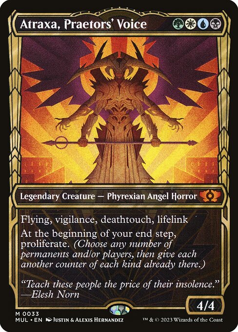 Atraxa, Praetors' Voice - March of the Machine: Multiverse Legends