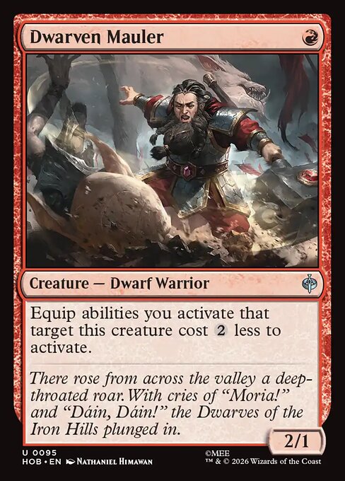 Dwarven Mauler (Foil) - The Hobbit
