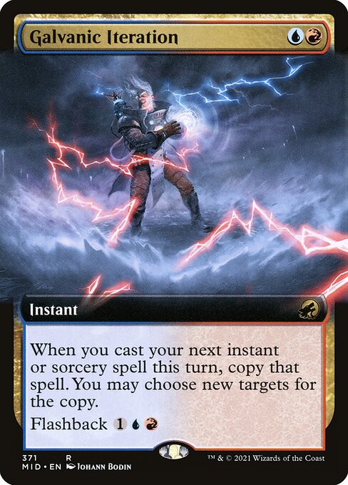 Galvanic Iteration (Extended Art) - Innistrad: Midnight Hunt