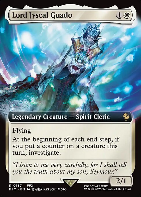 Lord Jyscal Guado (Extended Art) - Commander: FINAL FANTASY