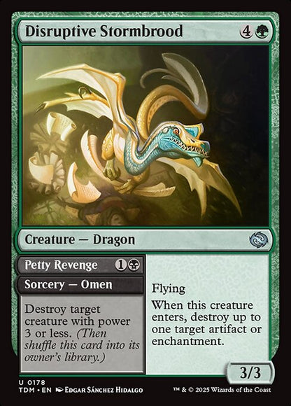 Disruptive Stormbrood (Foil) - Tarkir: Dragonstorm