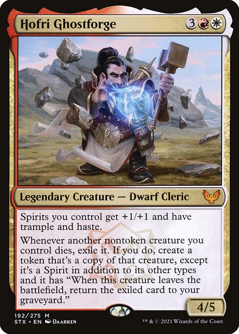 Hofri Ghostforge (Foil) - Strixhaven: School of Mages