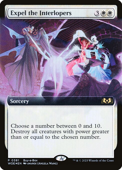 Expel the Interlopers (Foil) - Buy-A-Box Promos