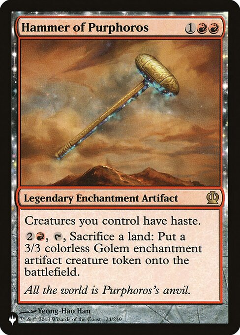 Hammer of Purphoros - The List Reprints