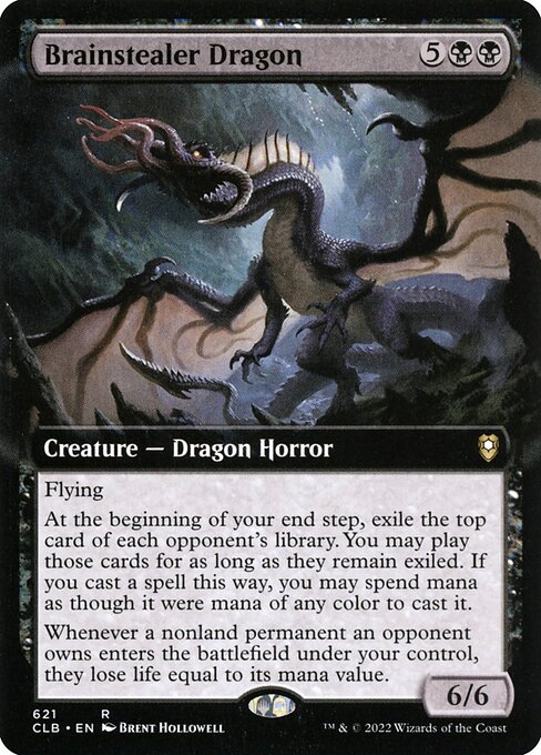Brainstealer Dragon (Extended Art) - Commander Legends: Battle for Baldur's Gate
