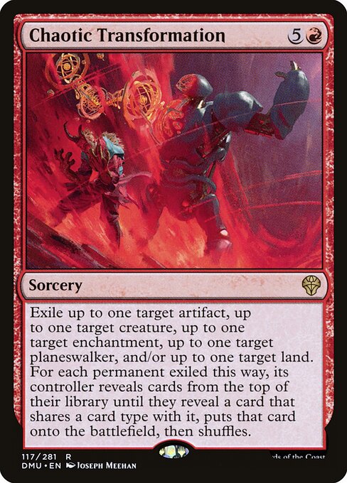Chaotic Transformation (Foil) - Dominaria United
