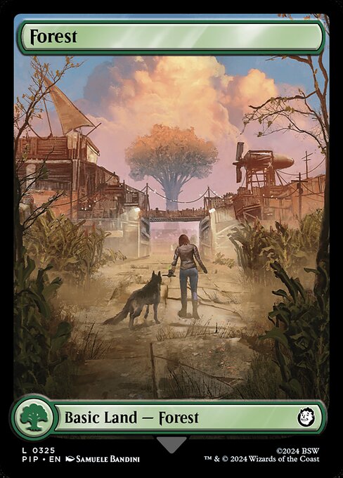 Forest (0325) - Universes Beyond: Fallout