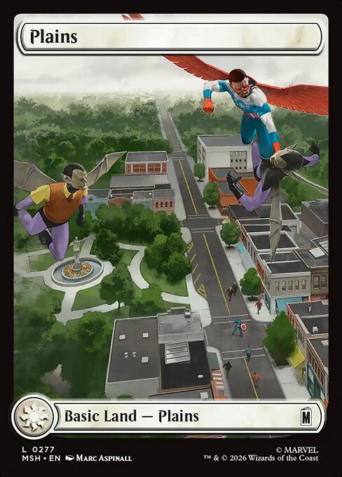Plains (0277) (Foil) - Marvel Super Heroes