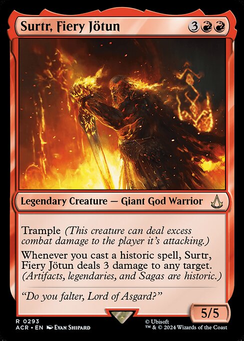 Surtr, Fiery Jotun - Universes Beyond: Assassin's Creed