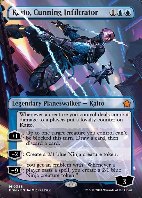 Kaito, Cunning Infiltrator (Borderless) - Foundations