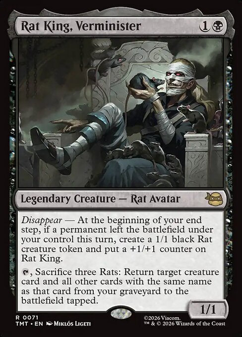 Rat King, Verminister (Foil) - Teenage Mutant Ninja Turtles