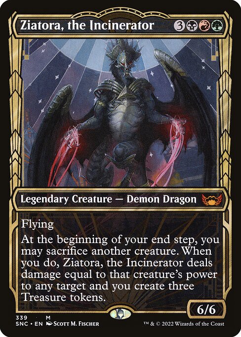 Ziatora, the Incinerator (Showcase) - Streets of New Capenna