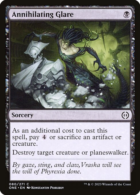 Annihilating Glare - Phyrexia: All Will Be One