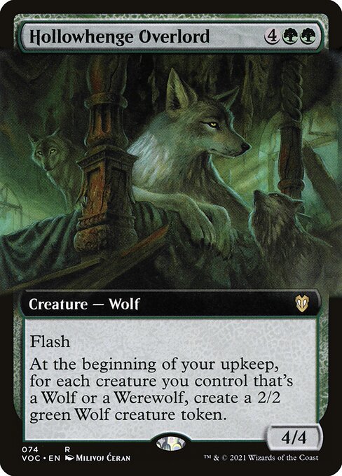 Hollowhenge Overlord (Extended Art) - Commander: Innistrad: Crimson Vow
