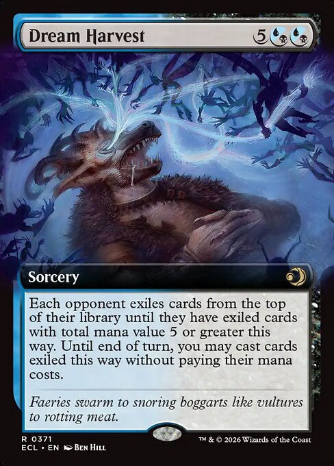 Dream Harvest (Extended Art) (Foil) - Lorwyn Eclipsed