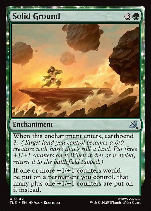 Solid Ground (Foil) - Avatar: The Last Airbender: Eternal-Legal