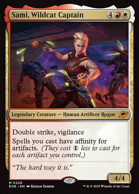 Sami, Wildcat Captain (Foil) - Edge of Eternities