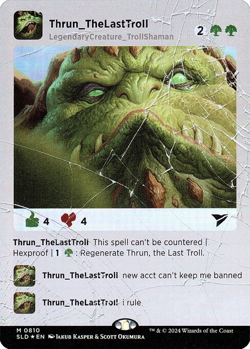 Thrun, the Last Troll - Secret Lair Drop Series