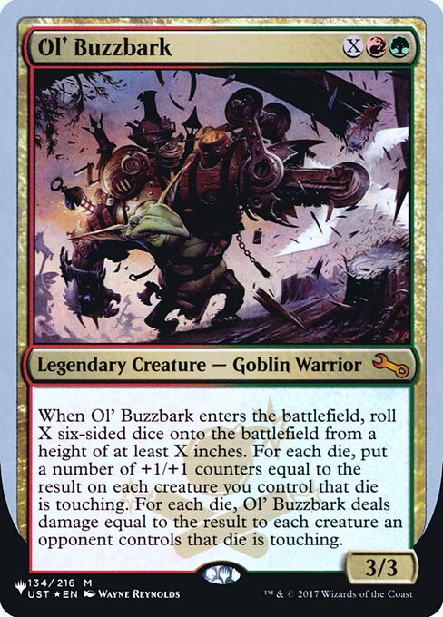 Ol' Buzzbark (Foil) - The List Reprints