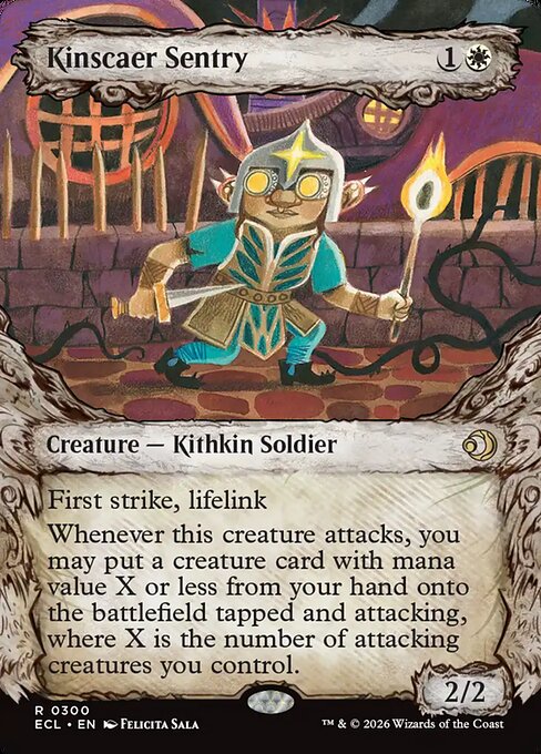 Kinscaer Sentry (Showcase) (Foil) - Lorwyn Eclipsed