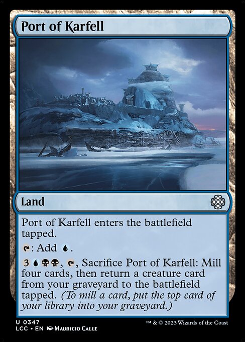 Port of Karfell - Commander: The Lost Caverns of Ixalan