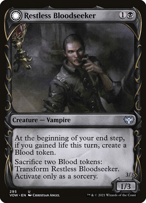 Restless Bloodseeker (Showcase) - Innistrad: Crimson Vow