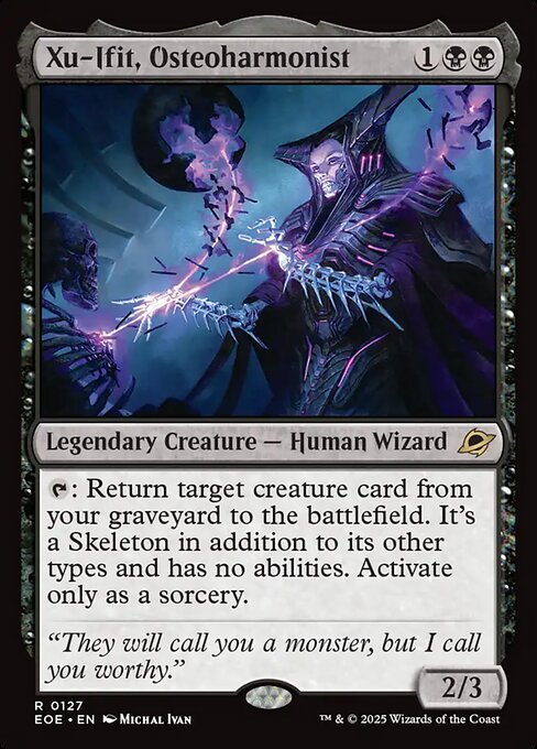 Xu-Ifit, Osteoharmonist (Foil) - Edge of Eternities