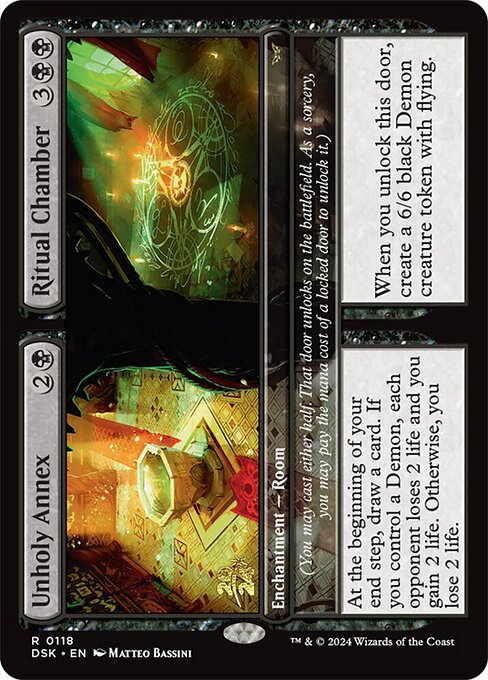 Unholy Annex // Ritual Chamber - Prerelease Cards