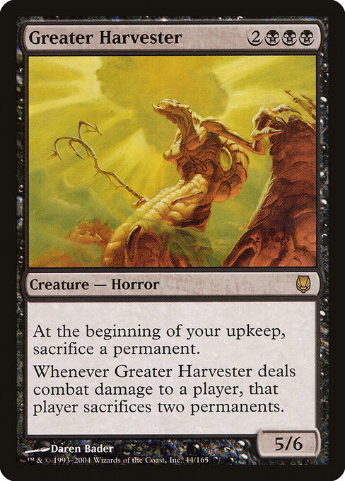 Greater Harvester - Darksteel