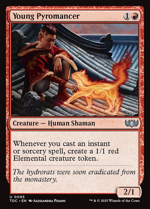 Young Pyromancer - Commander: Tarkir: Dragonstorm