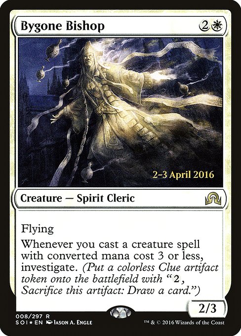 Bygone Bishop - Prerelease Cards