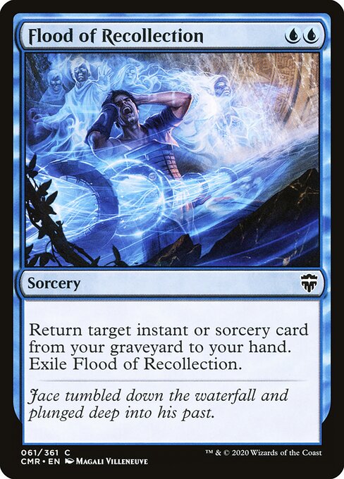 Flood of Recollection (Foil) - Commander Legends