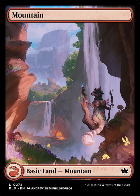 Mountain (0274) (Foil) - Bloomburrow