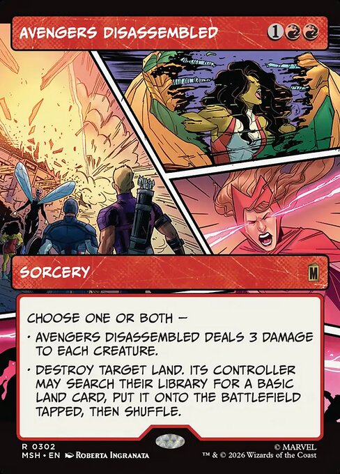 Avengers Disassembled (Borderless) - Marvel Super Heroes