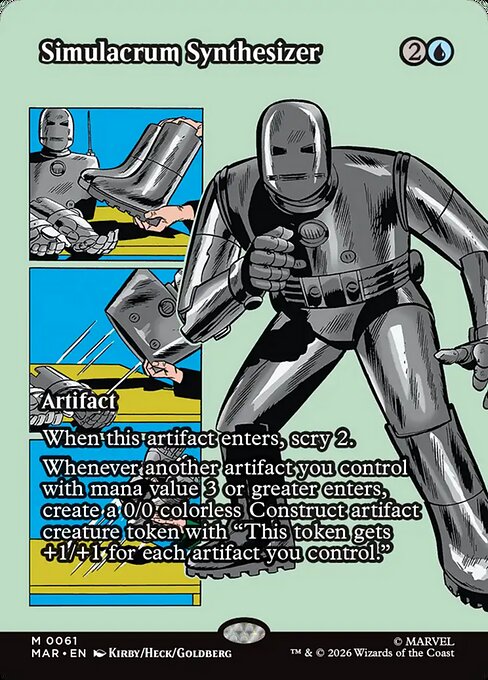 Simulacrum Synthesizer (Borderless) - Marvel Universe Eternal-Legal