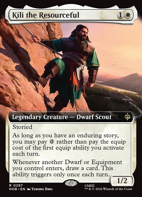Kili the Resourceful (Extended Art) - The Hobbit