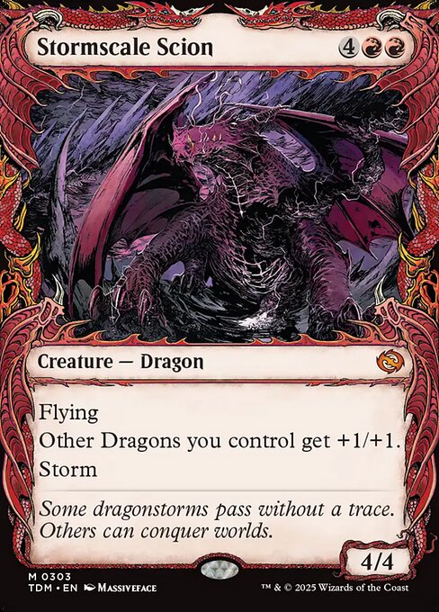 Stormscale Scion (Showcase) - Tarkir: Dragonstorm