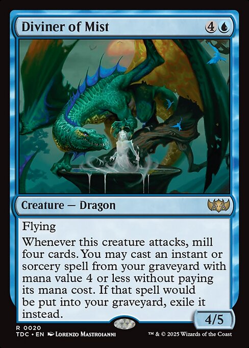 Diviner of Mist - Commander: Tarkir: Dragonstorm