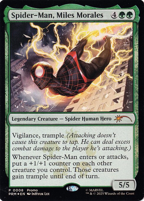 Spider-Man, Miles Morales (Foil) - Unique and Miscellaneous Promos