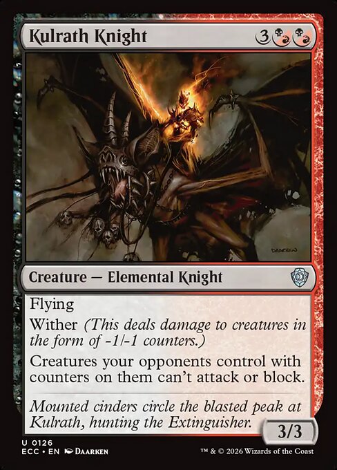 Kulrath Knight - Commander: Lorwyn Eclipsed