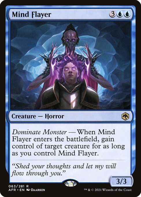 Mind Flayer (Foil) - Adventures in the Forgotten Realms