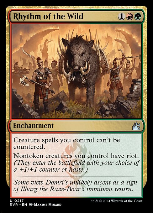 Rhythm of the Wild (Foil) - Ravnica Remastered