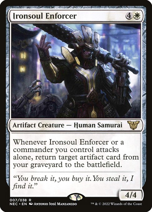 Ironsoul Enforcer - Commander: Kamigawa: Neon Dynasty