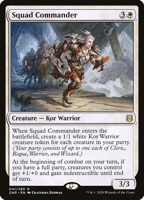 Squad Commander - Zendikar Rising