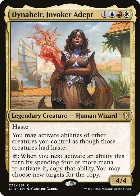 Dynaheir, Invoker Adept - Commander Legends: Battle for Baldur's Gate
