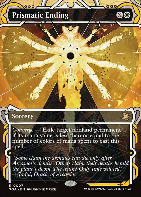 Prismatic Ending (Foil) - Secrets of Strixhaven: Mystical Archive
