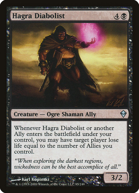 Hagra Diabolist (Foil) - Zendikar