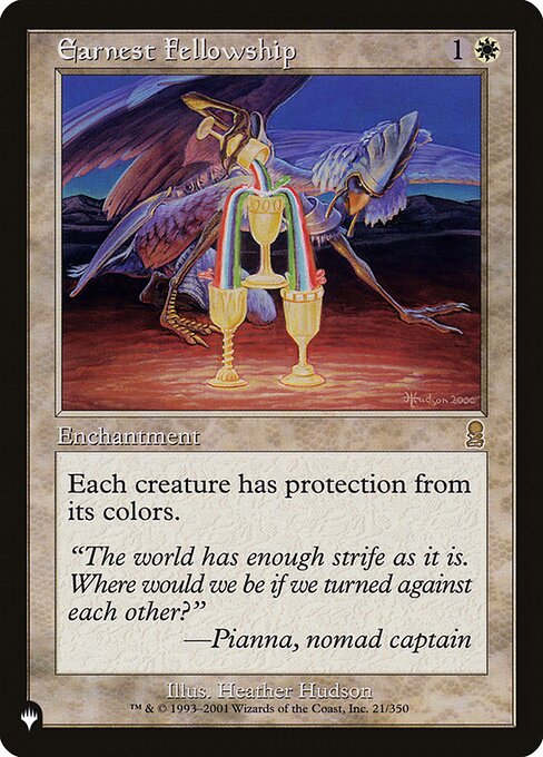 Earnest Fellowship - The List Reprints