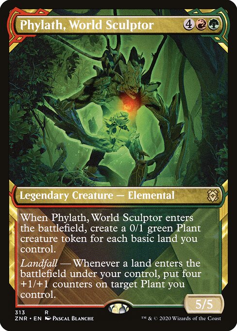 Phylath, World Sculptor (Showcase) - Zendikar Rising